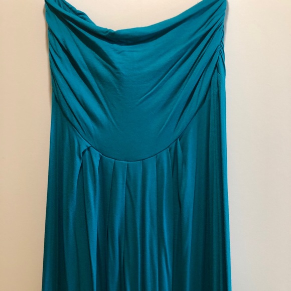 MENDOCINO BY OOYOO KELLY GREEN TUBE MAXI DRESS - Picture 5 of 8